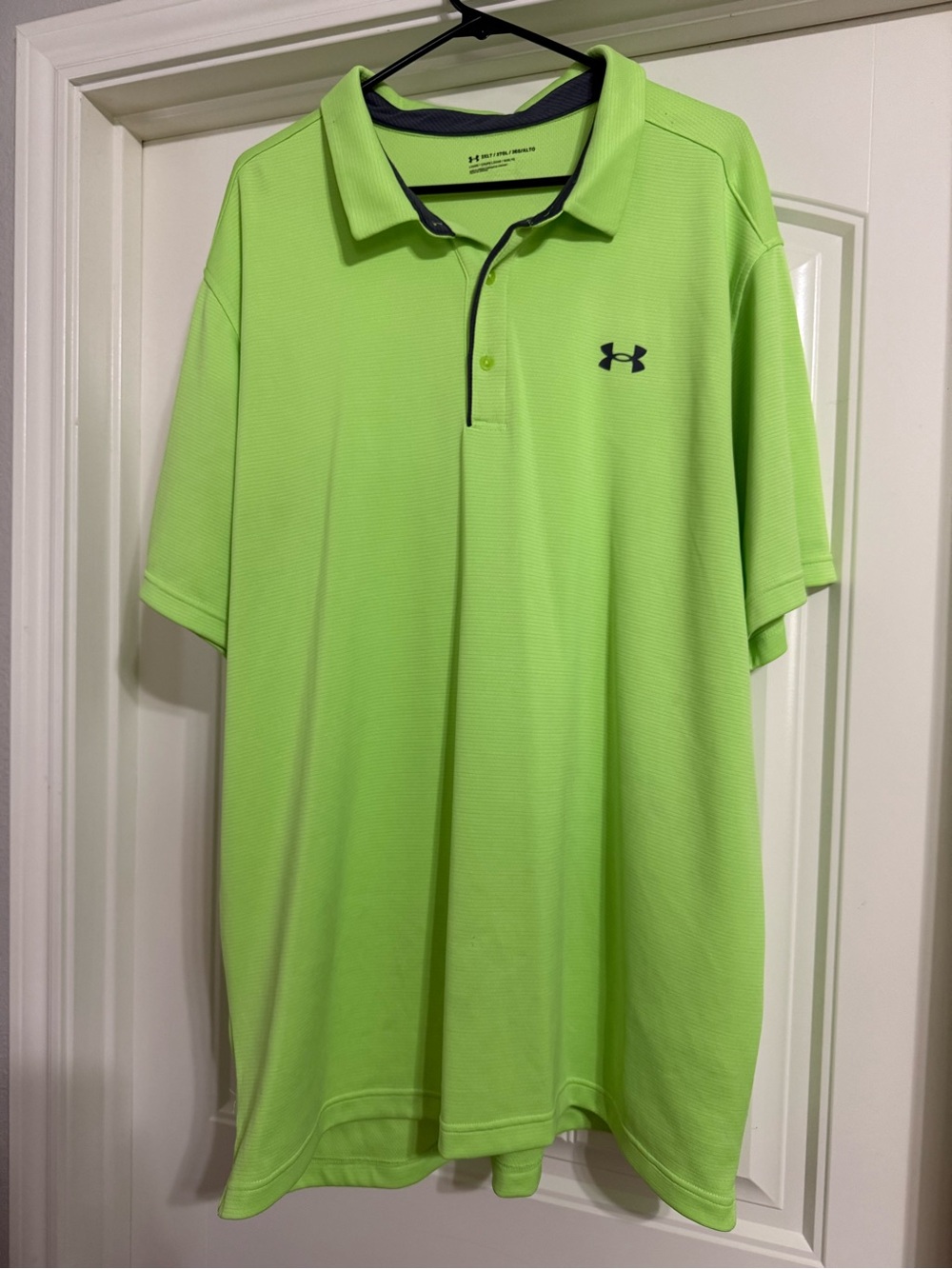 Under Armour Men’s Neon Lime Performance Polo